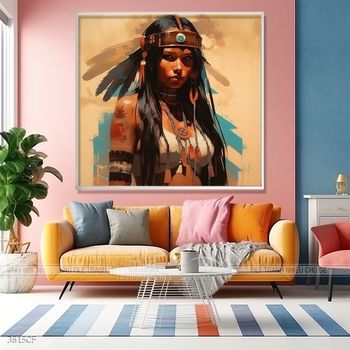 Tranh treo tường trang trí quán cà phê sang chảnh