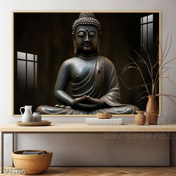 Tranh decor trang trí tường Phật giáo