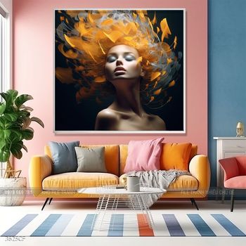 Tranh treo tường trang trí quán cà phê