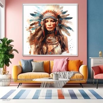 Tranh treo tường trang trí quán cà phê sang chảnh