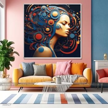 Tranh ly cafe trang trí quán coffee đẹp