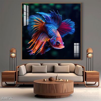 File tranh cá chép hoa sen mẫu mới nhất