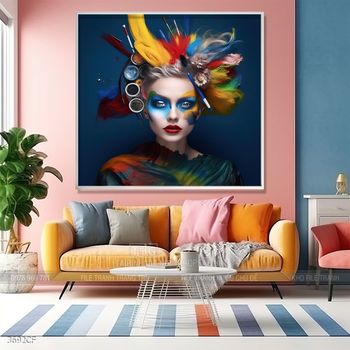 Tranh decor trang trí quán cà phê, trà sữa, trà chanh