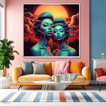 Tranh trang trí quán cafe, đồ uống đẹp