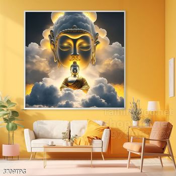 Tranh decor trang trí tường Phật giáo