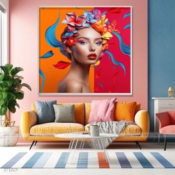 Tranh decor trang trí quán cà phê, trà sữa, trà chanh