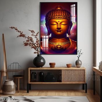 Tranh decor trang trí tường Phật giáo