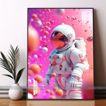 Tranh treo tường nghệ thuật phi hành gia