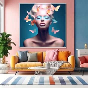 Tranh treo tường trang trí quán cà phê