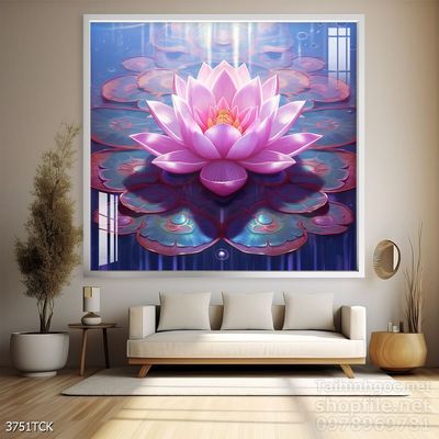 Tranh cá chép hoa sen đẹp mang nhiều ý nghĩa