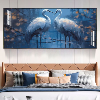 Tranh chim công hoa mẫu đơn đẹp và ý nghĩa