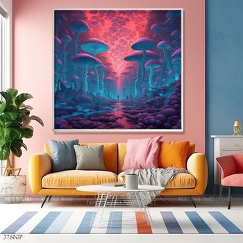 Tranh 3D phi hành gia vũ trụ