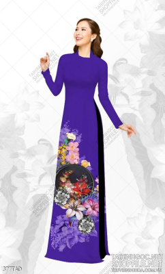 File tranh vải áo dài việt nam 377