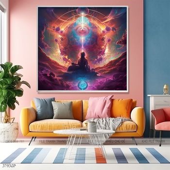 Tranh phi hành gia đẹp