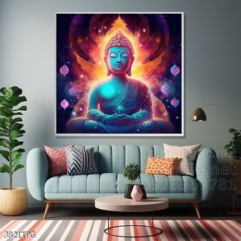 File tranh Phật giáo decor trang trí tường nhà phòng thờ