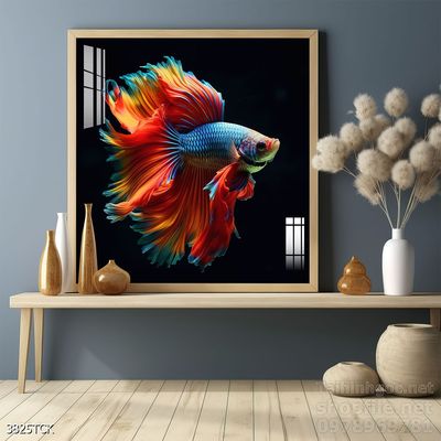 Tranh cá chép hoa sen cực đẹp