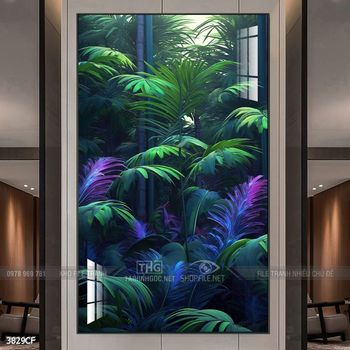 Tranh treo tường quán cafe, trà sữa đầy nghệ thuật