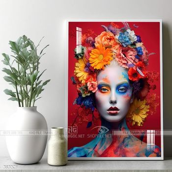 Tranh decor trang trí quán cafe nghệ thuật hiện đại