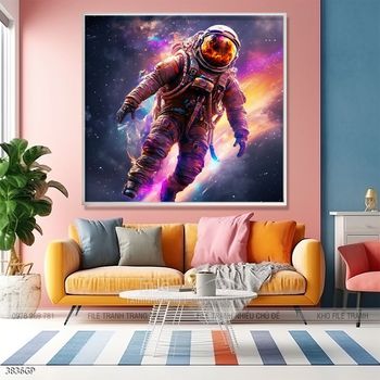Tranh treo tường nghệ thuật phi hành gia