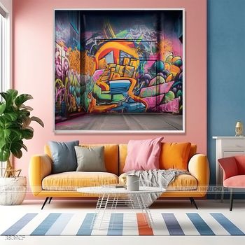 Tranh treo tường trang trí quán cà phê sang chảnh