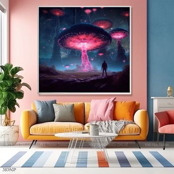 Tranh phi hành gia treo tường