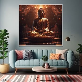 Tranh phật giáo decor trang trí tường phòng thờ