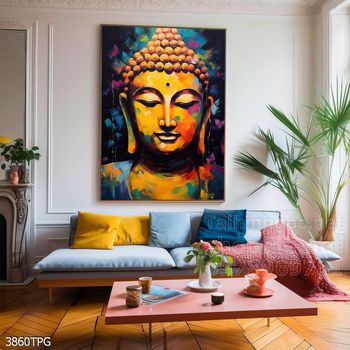 Tranh decor trang trí tường Phật giáo