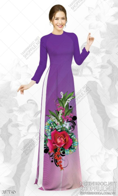 File tranh vải áo dài việt nam 387