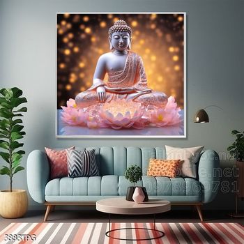 Tranh decor trang trí tường Phật giáo