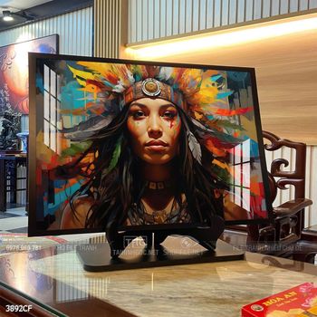 Tranh nghệ thuật decor tường quán cà phê