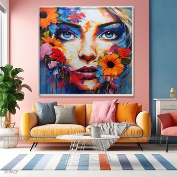 Tranh decor trang trí quán cà phê, trà sữa, trà chanh