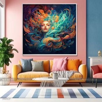 Tranh decor trang trí quán cà phê, trà sữa, trà chanh