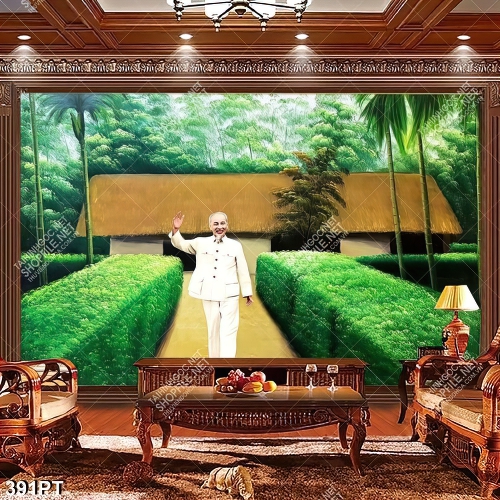 Tranh treo tường HỒ CHÍ MINH file gốc