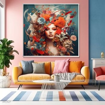 Tranh treo tường trang trí quán cà phê sang chảnh