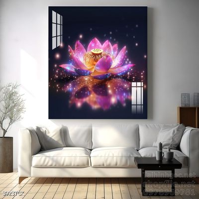 Tranh cá chép hoa sen treo tường mang nhiều ý nghĩa