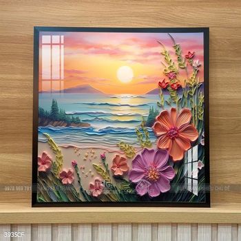 Tranh cô gái phong cách nghệ thuật decor trang trí tường