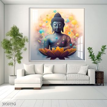 Tranh decor trang trí tường Phật giáo