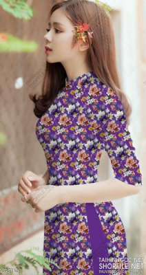 File tranh vải áo dài việt nam 393