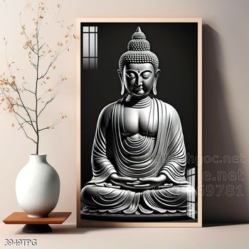 Tranh decor trang trí tường Phật giáo