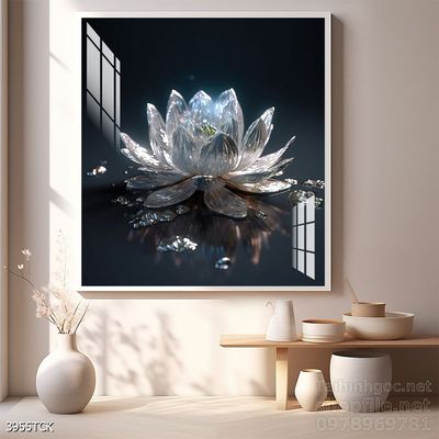 Tranh cá chép hoa sen