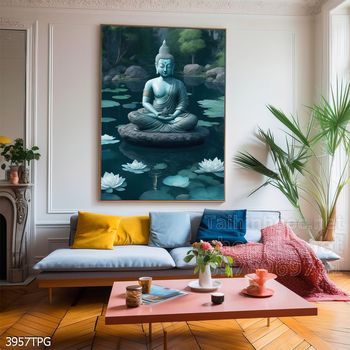 Tranh decor trang trí tường Phật giáo