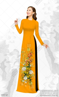 File tranh vải áo dài việt nam 395