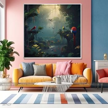 Tranh tách cà phê độc đáo