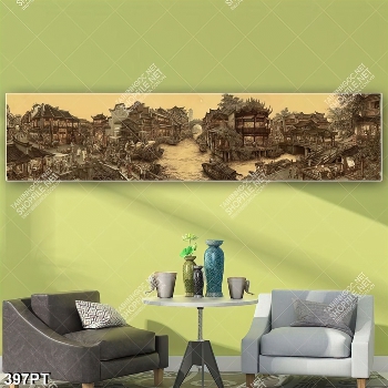 Tranh gắn tường Nam Hương Cựu Mộng file gốc