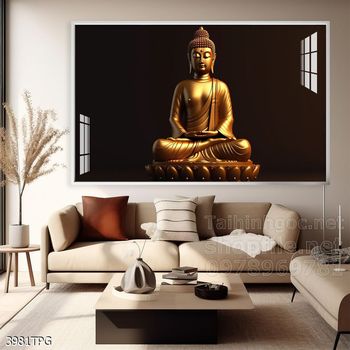 File tranh Phật giáo decor trang trí tường nhà phòng thờ