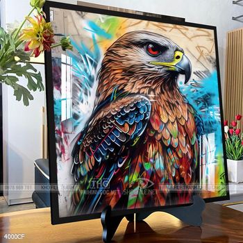 Tranh nghệ thuật decor tường quán cà phê