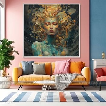 Tranh treo tường trang trí quán cà phê