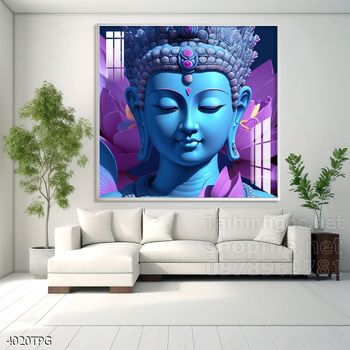 Tranh tranh trí tường phật giáo sang trọng