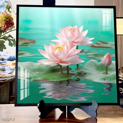 Tranh cá chép hoa sen treo tường mang nhiều ý nghĩa