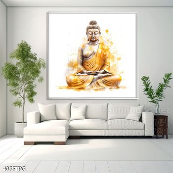 Tranh decor trang trí tường Phật giáo